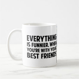 De Café A caneca feita sob encomenda dos melhores amigos