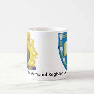 De Café A caneca heráldica do registro 325g (11oz)