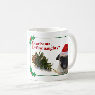 De Café A caneca impertinente do feriado do Pug