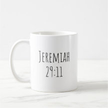 A Caneca "Jeremias 29:11"
