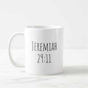 De Café A Caneca "Jeremias 29:11"