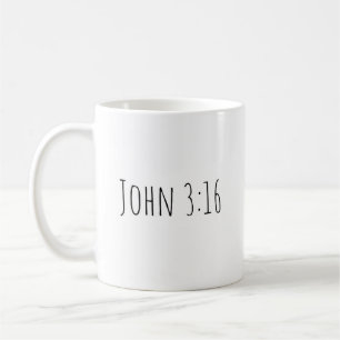 De Café A Caneca "João 3:16"