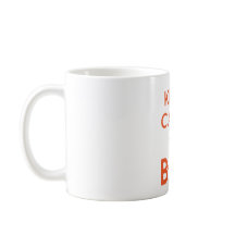 A caneca mantem a calma e o Busk