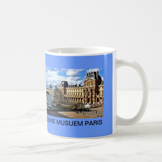 De Café A caneca Mojisola do MUSEU do LOUVRE um Okubule (Direita)