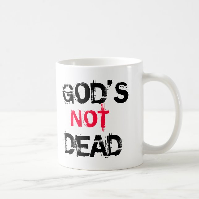 De Café A caneca nao inoperante do deus (Direita)