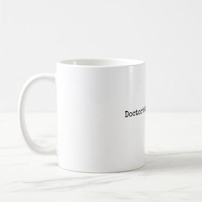 De Café A caneca perfeita para um médico (Esquerda)