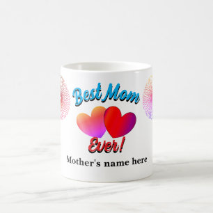 De Café A caneca personalizável "Melhor Mãe Nunca!"