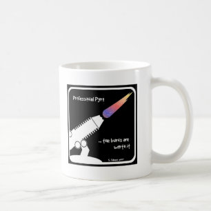 De Café A caneca Pyro profissional 3-Two tomou partido