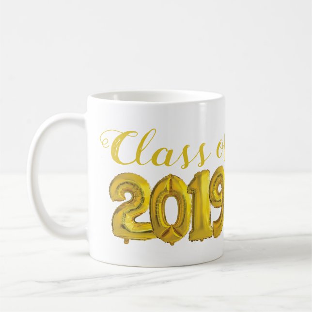 De Café A classe do ouro 2019 Balloons a caneca para (Esquerda)
