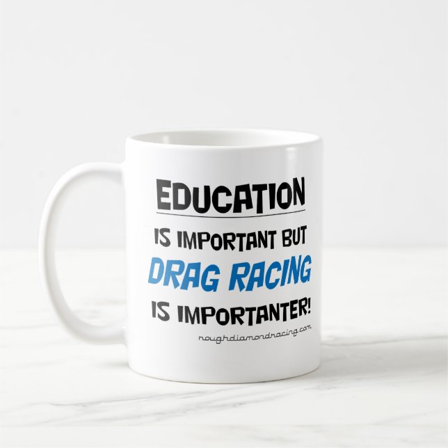 De Café A competência do arrasto é caneca do importanter (Esquerda)