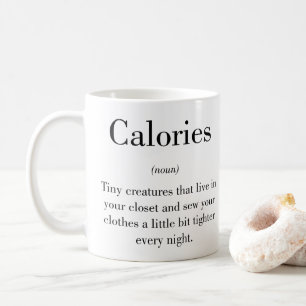 De Café A definição verdadeira da caneca das calorias