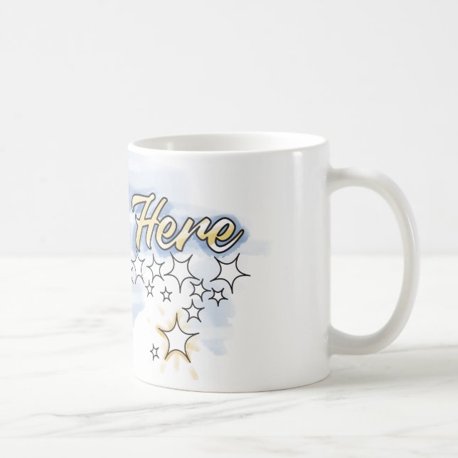 De Café A esperança está aqui caneca (Direita)