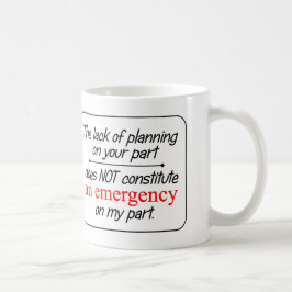 De Café A falta da caneca do planeamento… -