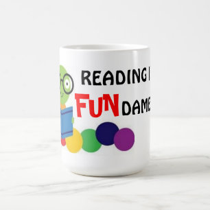De Café A leitura é fundamental - caneca