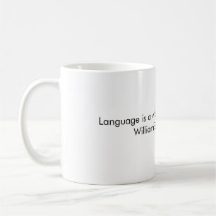 De Café A língua é um vírus do espaço, caneca das cita
