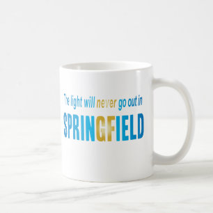 De Café A luz nunca sairá caneca