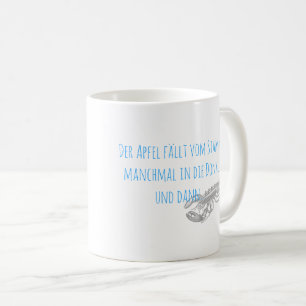 De Café A Maçã / Caneca Alemã