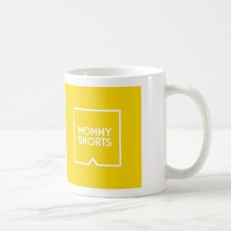 De Café A mamãe Shorts a caneca - amarelo