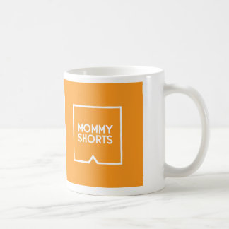 De Café A mamãe Shorts a caneca - laranja