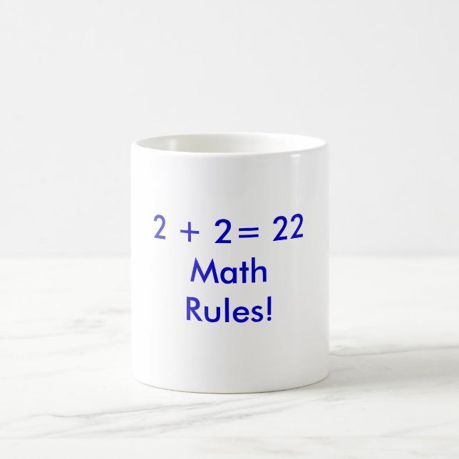 De Café A matemática ordena a caneca (Centro)
