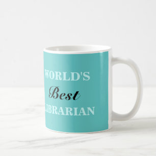 De Café A melhor caneca Bibliotecária do mundo