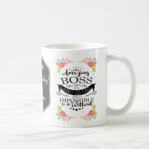 De Café a melhor caneca do chefe, caneca personalizada,