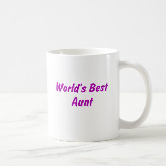 De Café A melhor tia Caneca do mundo
