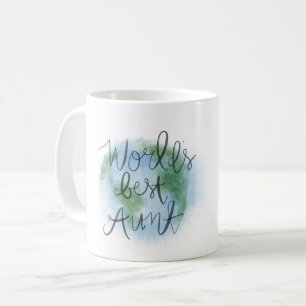 De Café A melhor tia Caneca do mundo