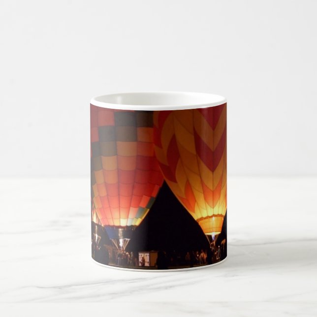 De Café A mostra do fulgor! em uma caneca (Centro)