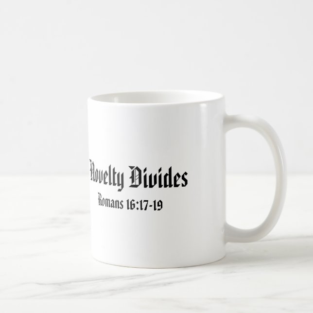 De Café A novidade divide a caneca (Direita)