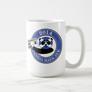 De Café A panda diz aye! caneca
