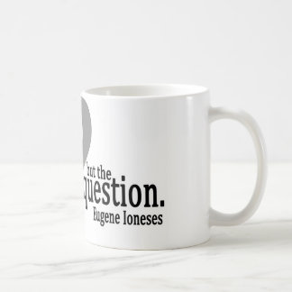 De Café A pergunta ilumina a caneca