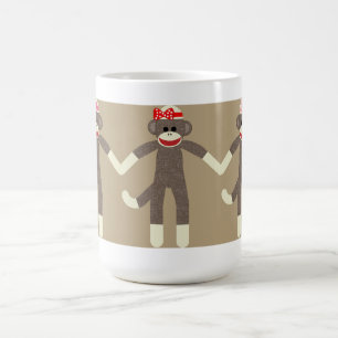 De Café A peúga da menina Monkeys a caneca