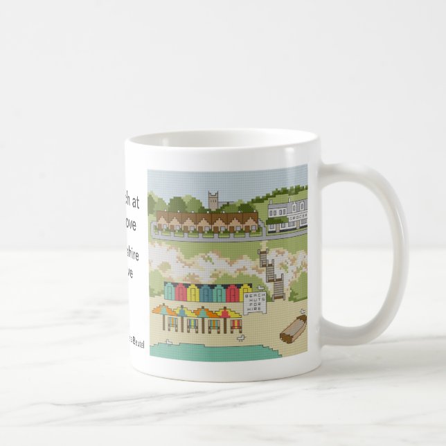 De Café A praia na caneca da angra da lontra (Direita)