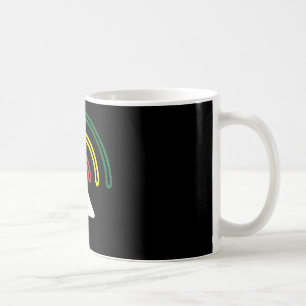 De Café A reggae escuta caneca