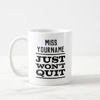 De Café A senhorita (YourName) apenas não parará, a caneca