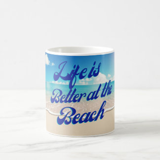 De Café A vida é melhor na caneca da praia