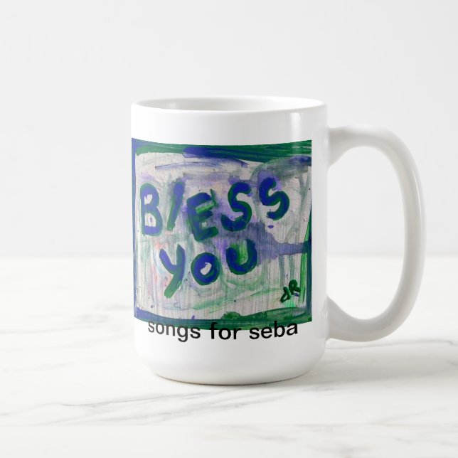 De Café abençoe-o caneca (Direita)