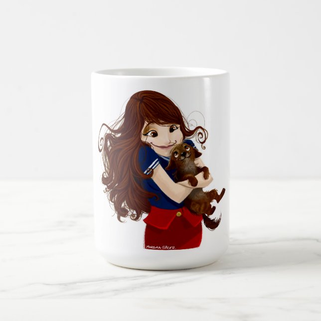 De Café Abrace sua caneca diária do cão (Centro)