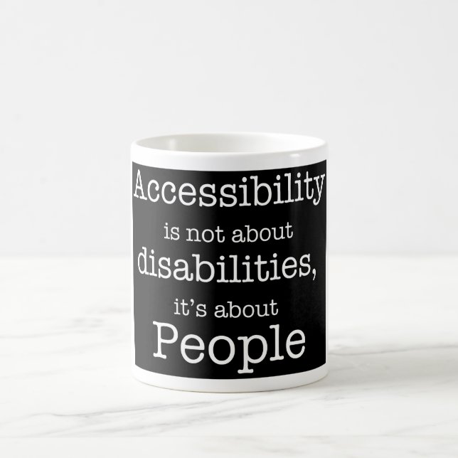 De Café Acessibilidade = pessoas da caneca (Centro)