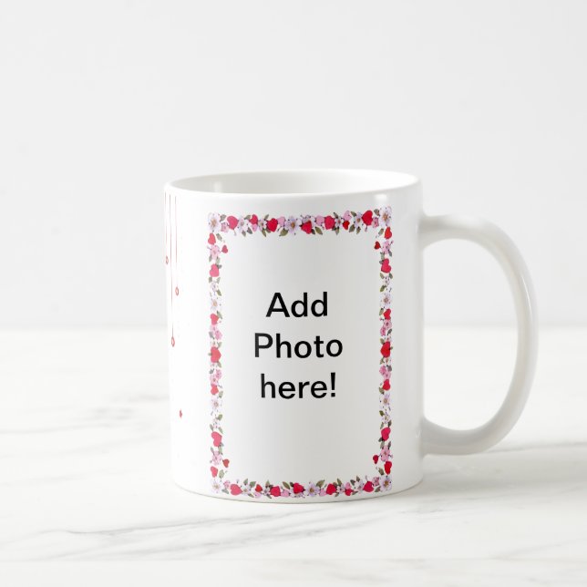 De Café Adicione o Santo-valentin da caneca da foto (Direita)