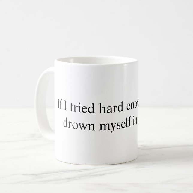 De Café Afogue a caneca (Frente Esquerda)