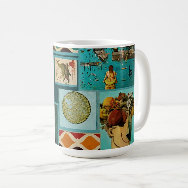 De Café Água Muito — Caneca (Frente Esquerda)