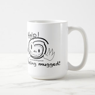 De Café Ajuda eu estou sendo agredido! Caneca