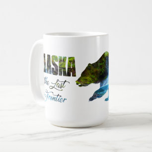 De Café Alaska, o último Urso Fronteiriço, 15 oz. Caneca