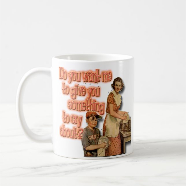 De Café Algo gritar aproximadamente 11 onças. Caneca (Esquerda)