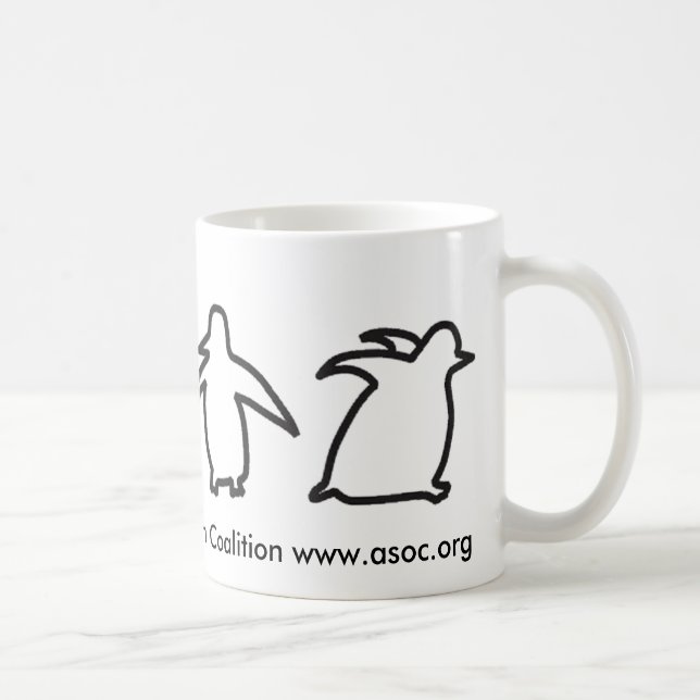 De Café Aliança do oceano antárctico & do sul da caneca do (Direita)
