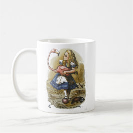 De Café Alice na caneca do flamingo do país das maravilhas