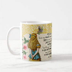 De Café Alice na caneca do presente das citações dobro d