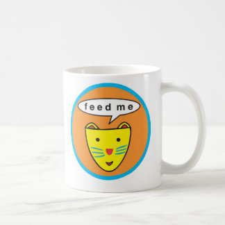 De Café "Alimente-me" a caneca do logotipo do gato
